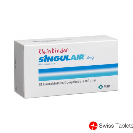 Singulair Kautabletten 4mg Kleink 98 Stück buy online