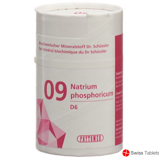 Phytomed Schüssler Nr. 9 Natr Phos Tabletten D 6 100g buy online