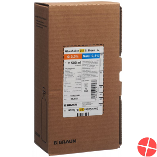 Glucosaline 2:1 Braun M Best Ecofl Pl 500ml