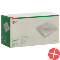 Gazin 5 x 5 cm 40 2 sterile gauze compresses