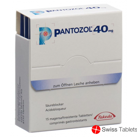 Pantozol Tabletten 40mg Pocketpack 15 Stück buy online