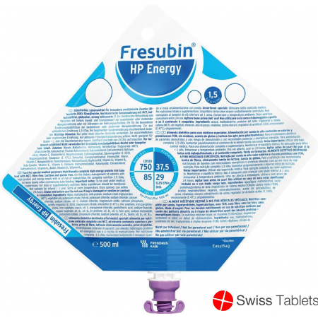 Fresubin HP Energy Easybag 15x 500ml buy online