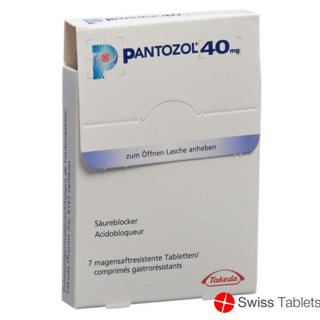 Pantozol Tabletten 40mg Pocketpack 7 Stück buy online