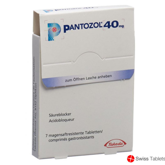 Pantozol Tabletten 40mg Pocketpack 7 Stück buy online