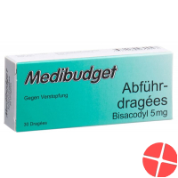 Medibudget 5 mg 30 tablets bisacodyl
