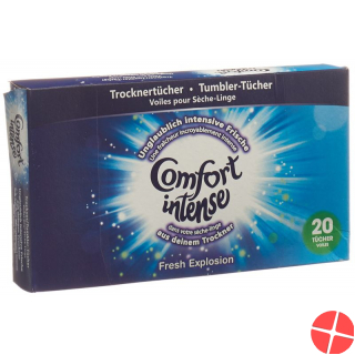 Comfort Tumbler Tüchlein Blau 20 Stück
