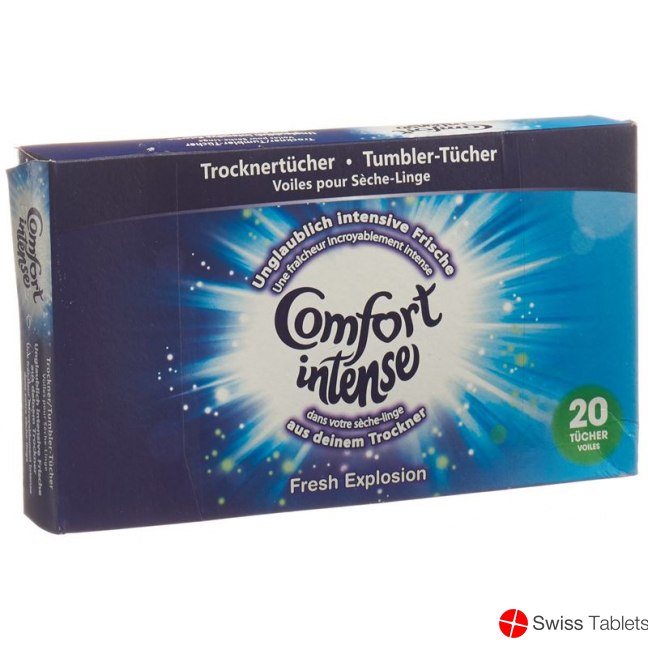 Comfort Tumbler Tüchlein Blau 20 Stück buy online