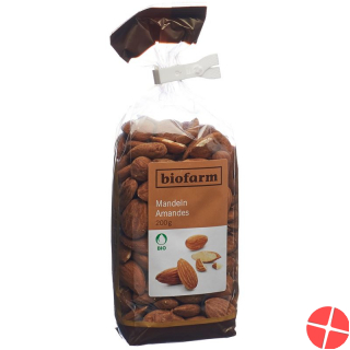 Biofarm Mandeln Knospe Beutel 200g Biofarm Mandeln Knospe Beutel 200g