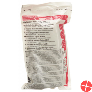 Meliseptol Rapid Tücher Nachfüllpack 100 Stück