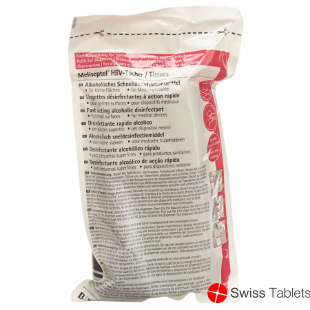 Meliseptol Rapid Tücher Nachfüllpack 100 Stück buy online