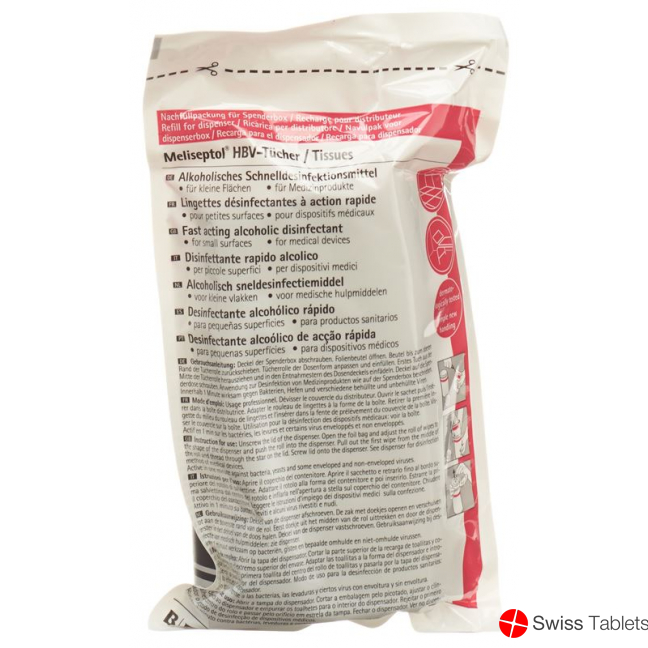 Meliseptol Rapid Tücher Nachfüllpack 100 Stück buy online