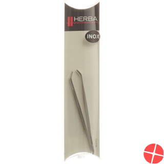 Herba Top Inox tweezers curved 5363