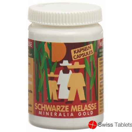 Mineralia Gold Schwarze Melasse Kapseln 90 Stück buy online