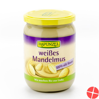 Rapunzel Mandelmus Weiss Bio Glas 500g Rapunzel Mandelmus Weiss Bio Glas 500g