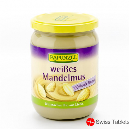 Rapunzel Mandelmus Weiss Bio Glas 500g buy online