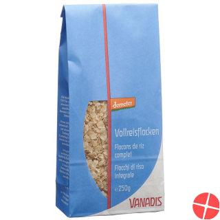 Vanadis Vollreisflocken Demeter Beutel 250g Vanadis Vollreisflocken Demeter Beutel 250g