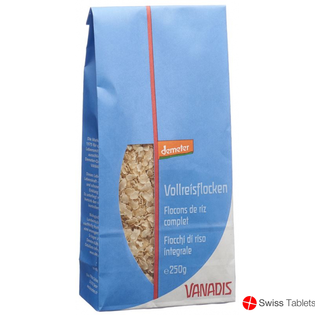 Vanadis Vollreisflocken Demeter Beutel 250g buy online