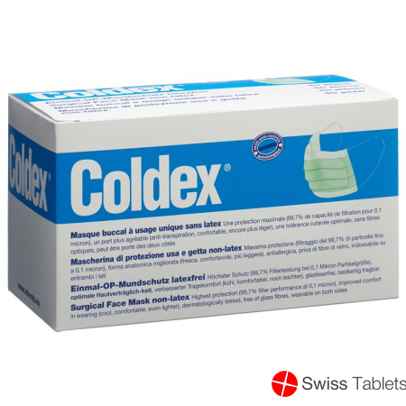 Coldex Maske Mundschutz Dispenser 50 Stück buy online Coldex Maske Mundschutz Dispenser 50 Stück buy online