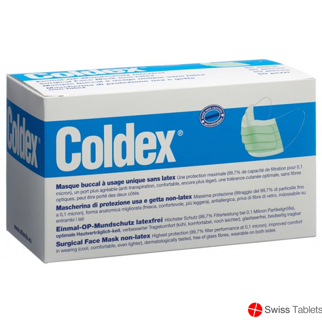 Coldex Maske Mundschutz Dispenser 50 Stück buy online Coldex Maske Mundschutz Dispenser 50 Stück buy online
