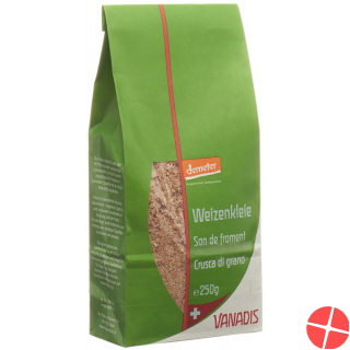 Vanadis Weizenkleie Demeter Beutel 250g