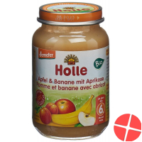 Holle Apple, Banana, Apricot after the 6th month Organic 190g