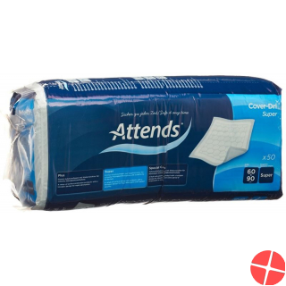 Attends Cover Dri Unterl Super 60x90cm Beutel 50 Stück
