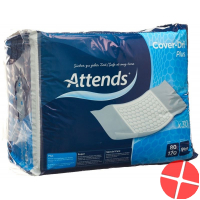 Attends Cover Dri Unterl Plus 80x170cm Beutel 30 Stück