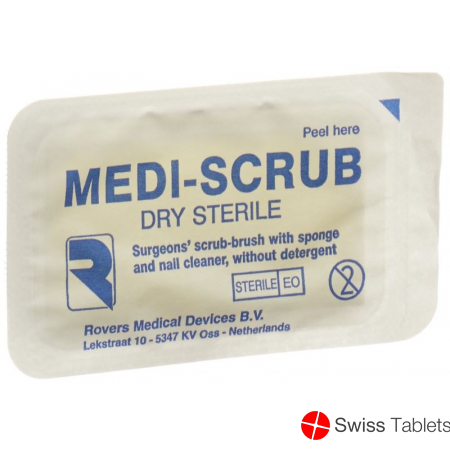 Medi Scrub 1x hand washing brush dry sterile buy online