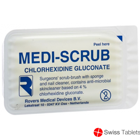Medi Scrub 1x hand washing brush chlorhexide gluconate buy online