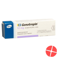 Genotropin Trockensubstanz 12mg C Solv Zweik Ampullen