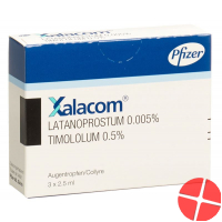 Xalacom Augentropfen 3x 2.5ml