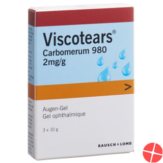 Viscotears Augengel 3x 10g
