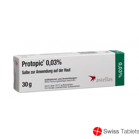 Protopic Salbe 0.03% 30g buy online Protopic Salbe 0.03% 30g buy online