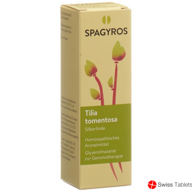 Spagyros Gemmo Tilia Tomentosa Glyc Maz D 1 30ml buy online