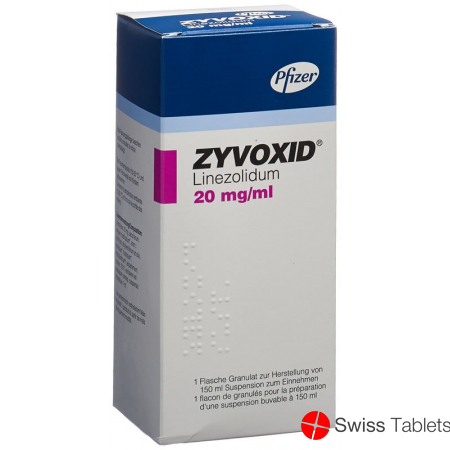 Zyvoxid Suspension 20mg/ml Flasche 150ml buy online