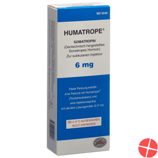 Humatrope Trockensubstanz 6mg C Solv Ampullen