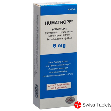 Humatrope Trockensubstanz 6mg C Solv Ampullen buy online