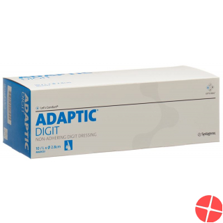 Let’s Comfort Adaptic Digit Finger- und Zehenverband Large 10 Stück Let’s Comfort Adaptic Digit Finger- und Zehenverband Large 10 Stück