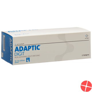 Let’s Comfort Adaptic Digit Finger- und Zehenverband Extra Large 10 Stück Let’s Comfort Adaptic Digit Finger- und Zehenverband Extra Large 10 Stück