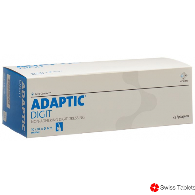 Let’s Comfort Adaptic Digit Finger- und Zehenverband Extra Large 10 Stück buy online