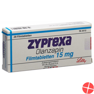 Zyprexa Filmtabletten 15mg 28 Stück