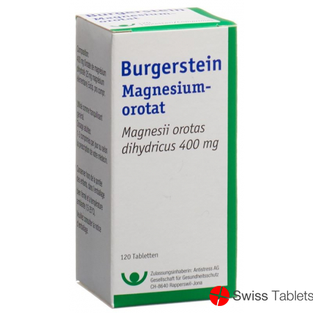 Burgerstein Magnesiumorotat tablets Ds 120 pieces buy online