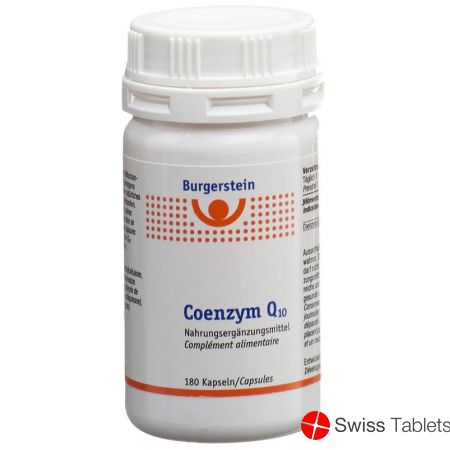Burgerstein Coenzym Q10 capsules 30 mg 180 pieces buy online