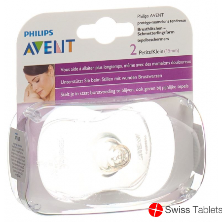 Avent Philips Brusthuetchen Schmetterling Klein 2 Stück buy online
