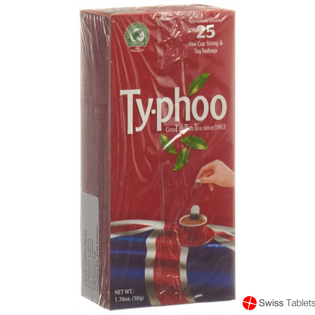 Ty Phoo Tea Englische Mischung 25 Beutel 2g buy online