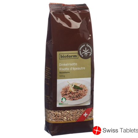 Biofarm Buonfarro Dinkelrisotto Knospe 500g buy online