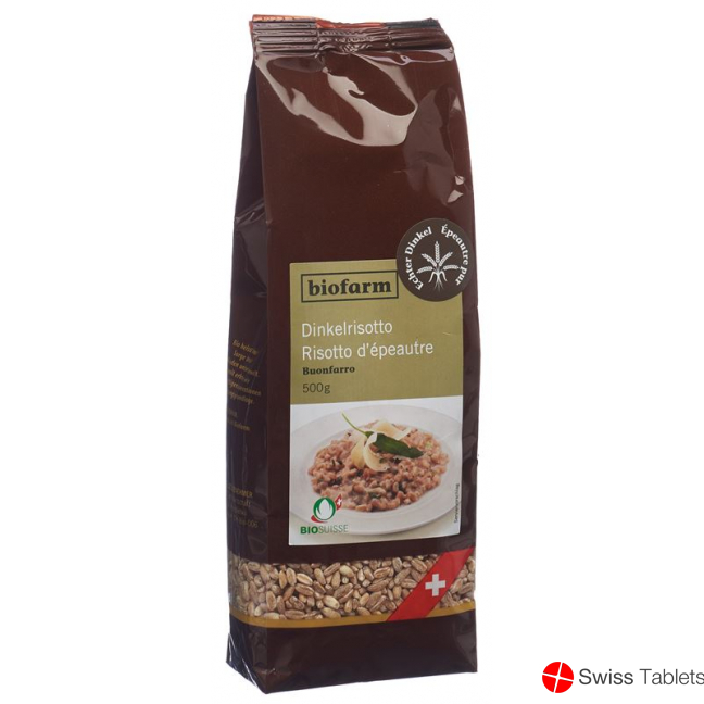 Biofarm Buonfarro Dinkelrisotto Knospe 500g buy online