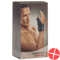 Sporlastic Rhizo Hit orthosis 17 cm black