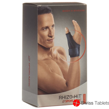 Sporlastic Rhizo Hit Orthese -17cm Schwarz buy online
