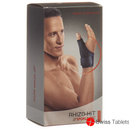 Sporlastic Rhizo Hit Orthese 17-19cm Schwarz buy online